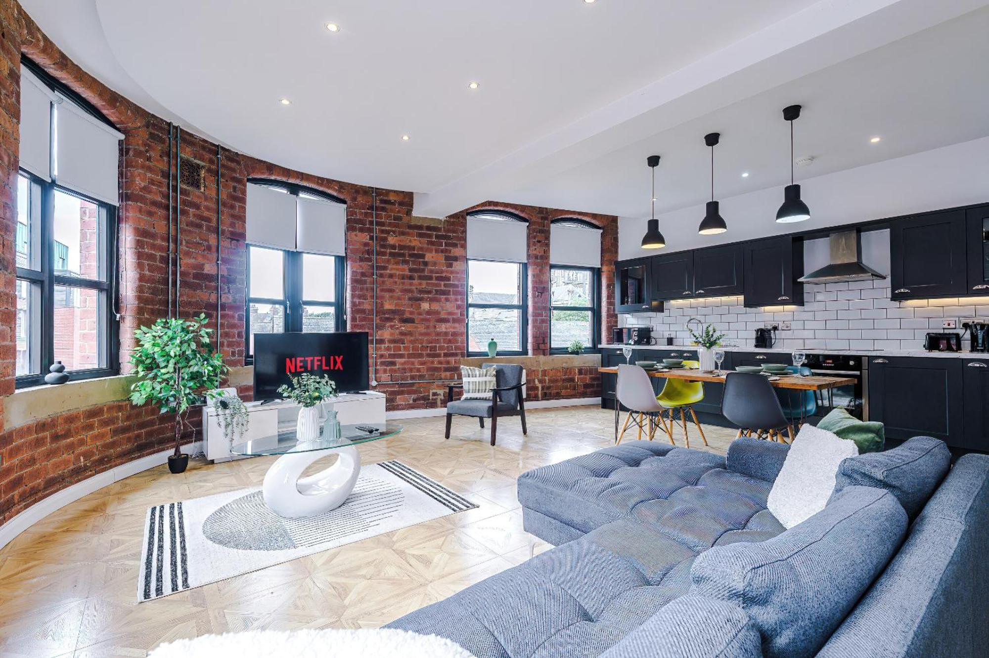 Luxury 2 King Beds In City Centre ลีดส์ ห้อง รูปภาพ